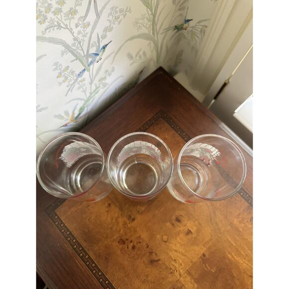 Holly Hobbie Christmas Coca Cola Glasses 3 Limited Edition Vintage Tumblers 1978 - Picture 5 of 6